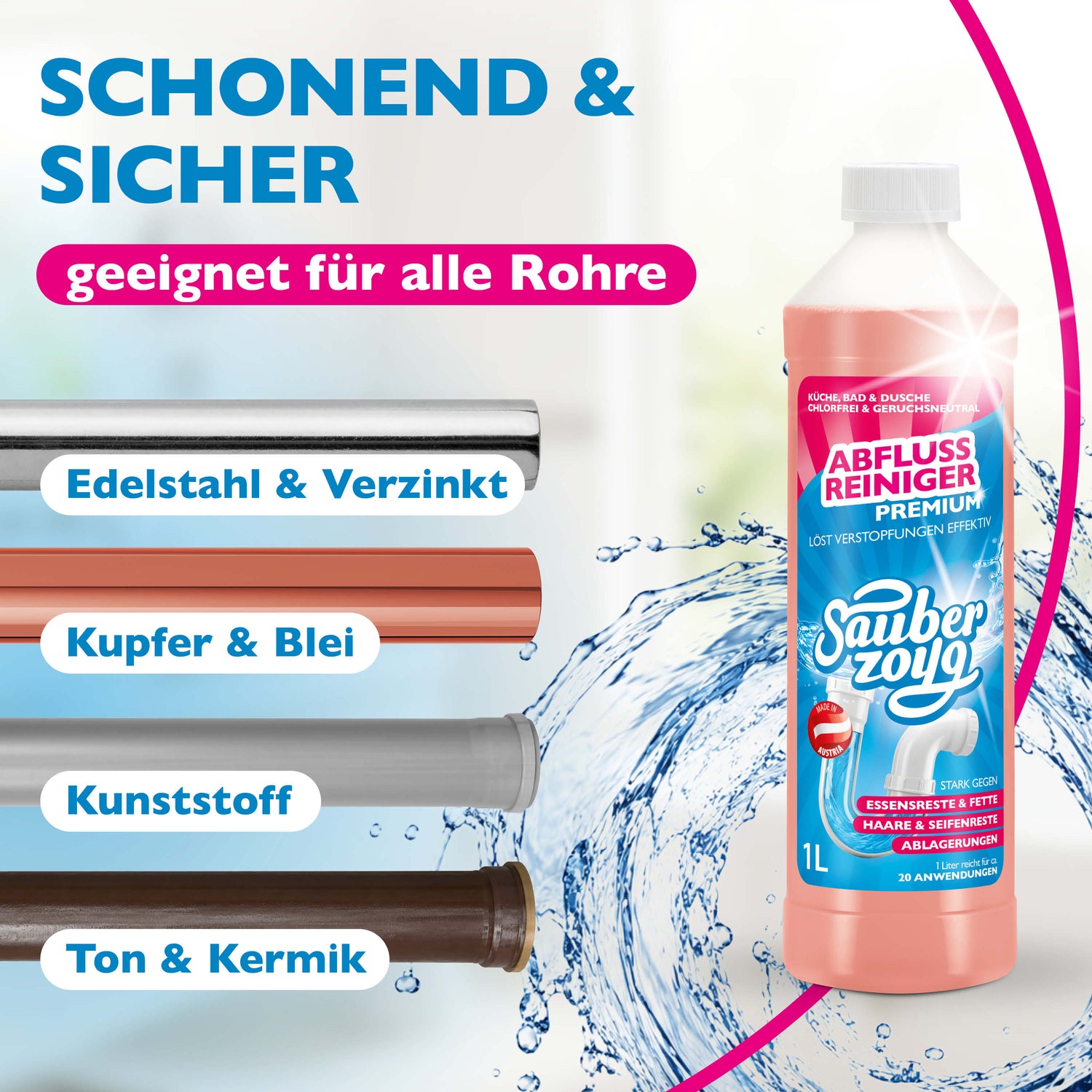Abflussreiniger