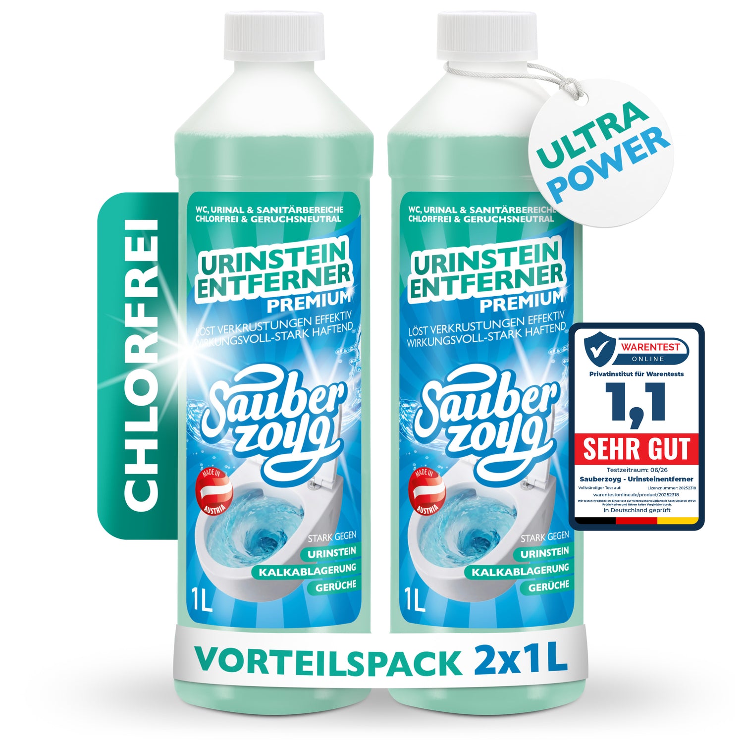 Urinstein Entferner 2er Set